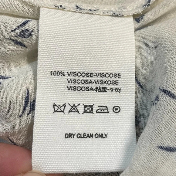 Free People Collette Button down Blouse Top Size Medium - Picture 3 of 8